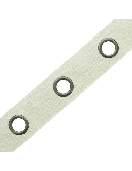 Fascia con occhielli canna di fucile - Lino