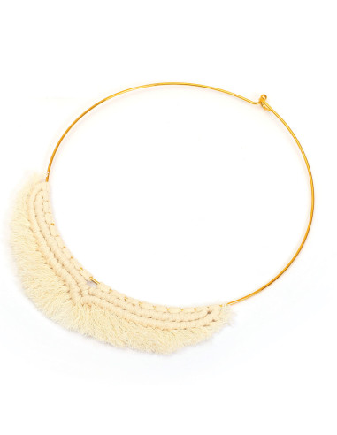 Kit collana in macramè