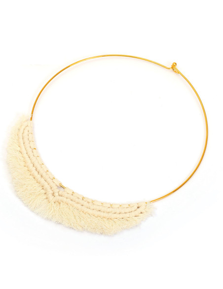 Kit collana in macramè