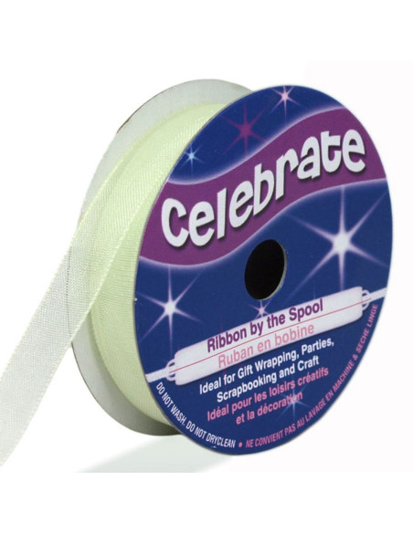 Nastro organza Celebrate verde chiaro - 9 mm x 8 m
