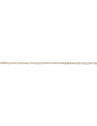 Corda di cotone macramè 3 mm naturale