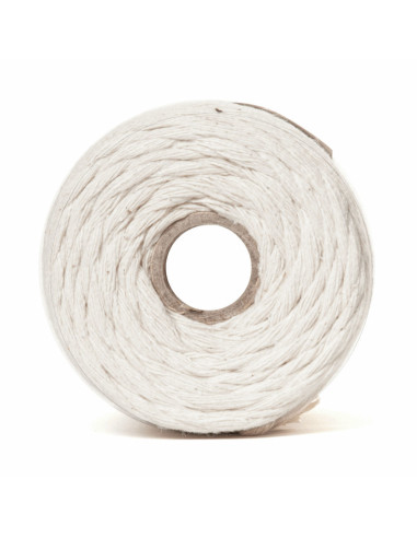 Corda di cotone macramè 5 mm naturale