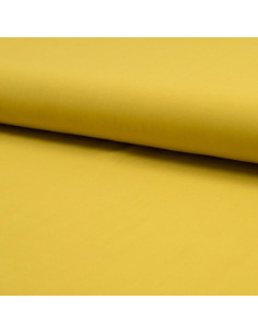 Tessuto popeline di viscosa - Giallo ocra