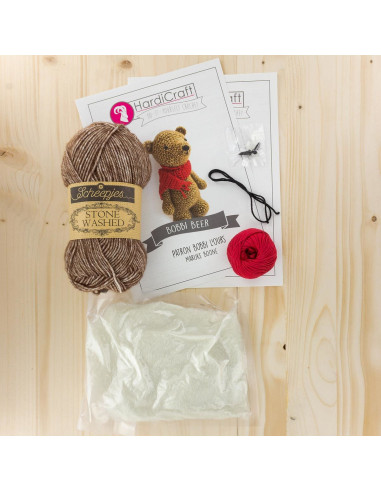 Kit per uncinetto - Bobbi l'orsetto