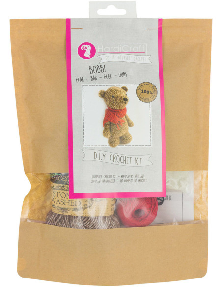 Kit per uncinetto - Bobbi l'orsetto