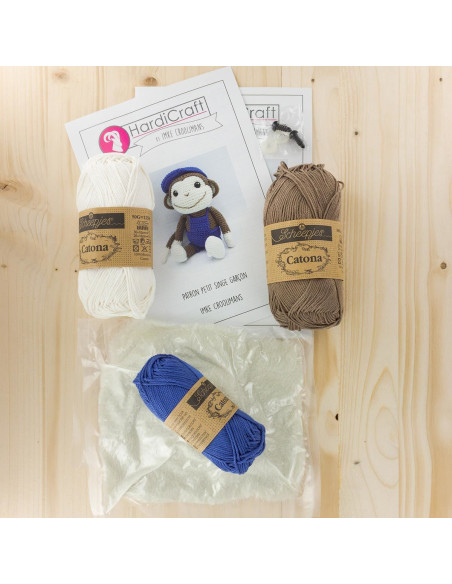 Kit per uncinetto - Bryan la scimmia