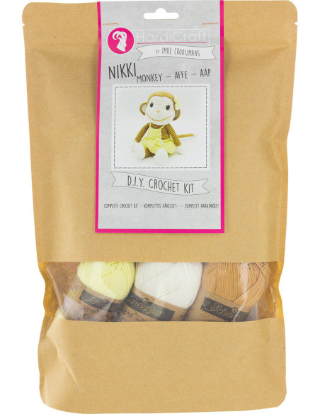 Kit per uncinetto - Nikki la scimmia