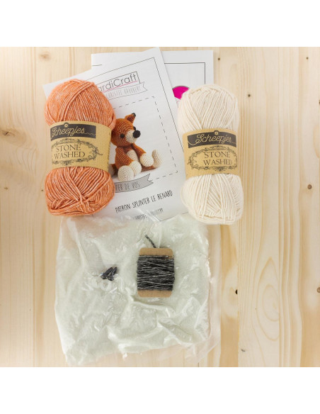 Kit per uncinetto - Splinter la volpe