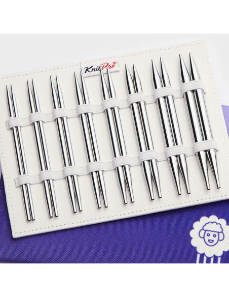 Set di ferri circolari KnitPro Deluxe Nova Metal