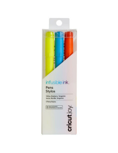 Penna gialla, blu e arancione Infusible Ink Cricut Joy