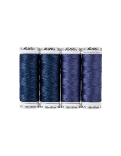 Set di 4 fili da cucito Denim Mettler 2