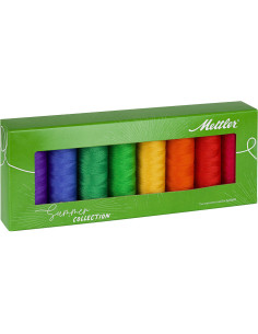 Set di 8 fili da cucito in poliestere 200m Summer Mettler ®