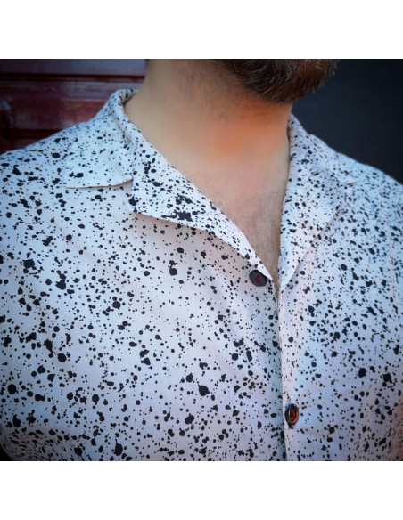Modello di camicia a maniche corte da uomo Le Surfeur - Les BG