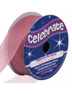 Nastro organza Celebrate rosa antico - 20 mm x 5 m