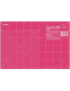 Tappetino da taglio patchwork Olfa 30 x 45 cm - Rosa