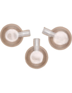 Confezione di 3 squeaker per peluche - 25 x 14 mm