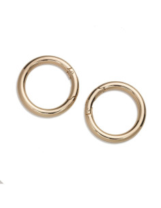 Moschettoni ad anello per borse - Nuovo oro 2