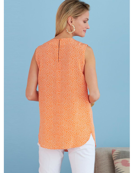 Modello di top - Butterick 6730