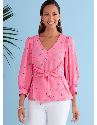 Modello di top - Butterick 6731