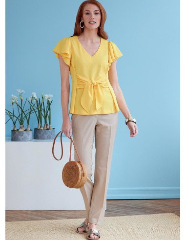 Modello di top - Butterick 6731