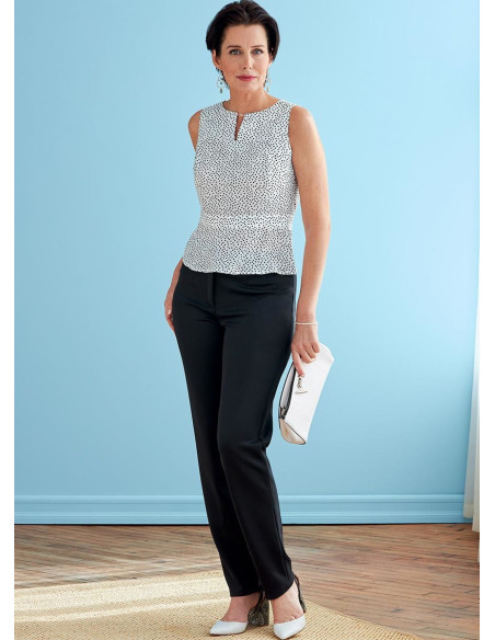 Modello di giacca, abito, top e gonna - Butterick 6738