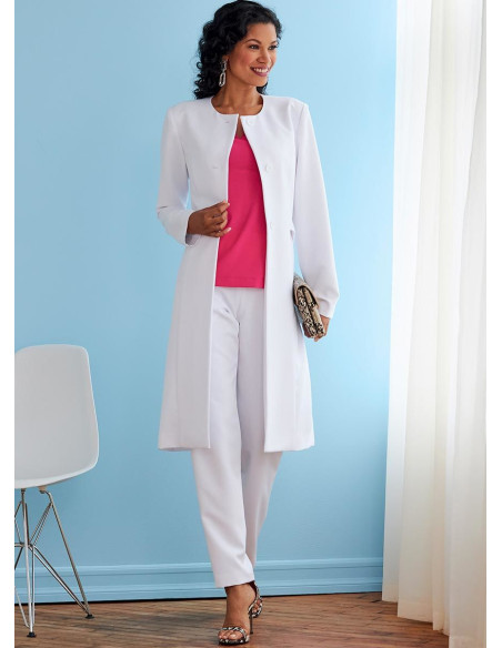 Modello di giacca, cappotto, top e pantaloni - Butterick 6740