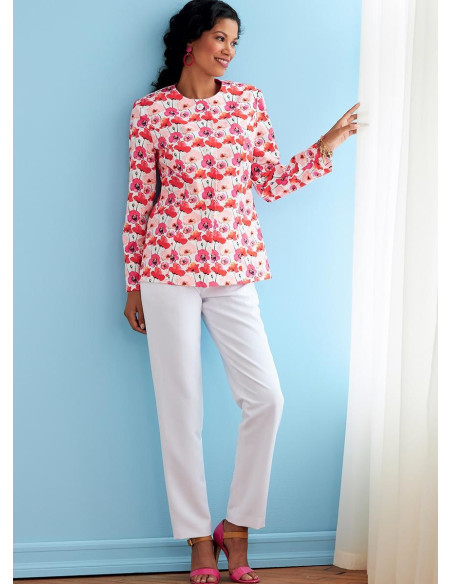 Modello di giacca, cappotto, top e pantaloni - Butterick 6740