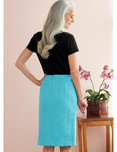 Modello di gonna e cintura - Butterick 6746 2