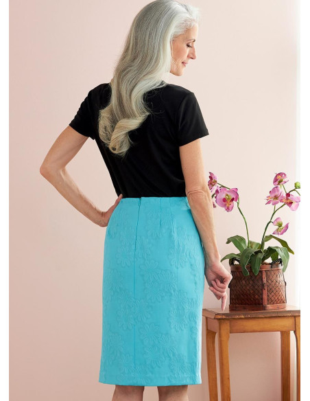 Modello di gonna e cintura - Butterick 6746
