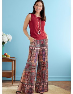 Modello di pantaloncini e pantaloni - Butterick 6750