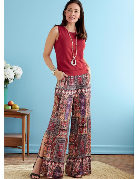 Modello di pantaloncini e pantaloni - Butterick 6750