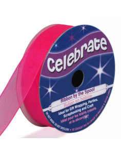 Nastro organza Celebrate fucsia - 12 mm x 6 m