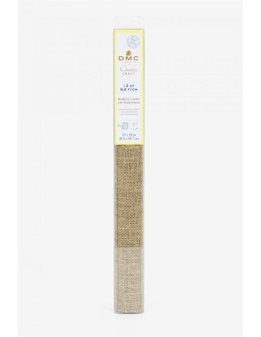 Tela di lino rustica 5.2 fili da ricamo DMC taglio di 38,1 cm x 45,7 cm