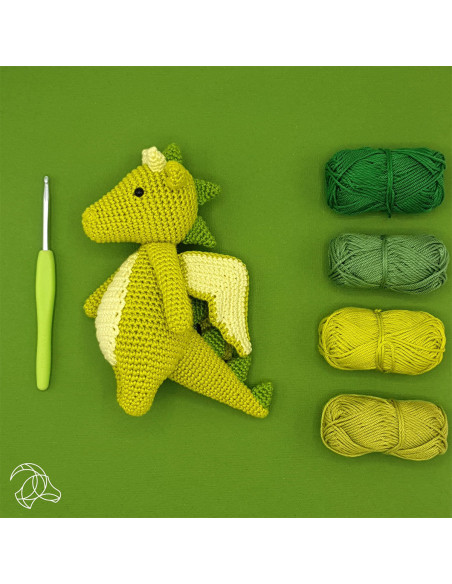 Kit per uncinetto - Doris il drago