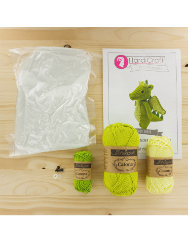 Kit per uncinetto - Doris il drago