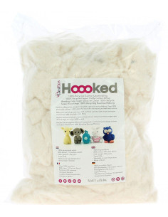 Fibra di imbottitura Hoooked 250 g - Ecru