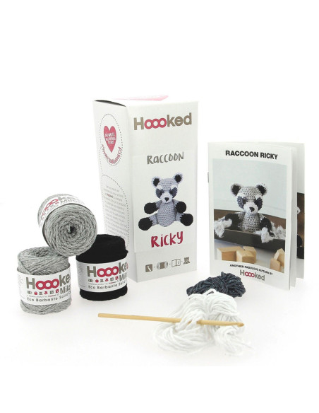 Kit per uncinetto - Ricky il procione