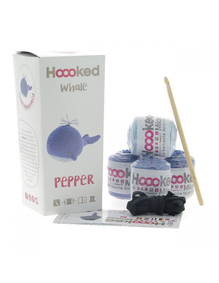 Kit per uncinetto - Pepper la balena
