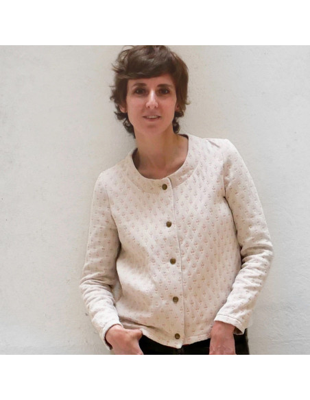 Modello di gilet Vic Mum - Ikatee