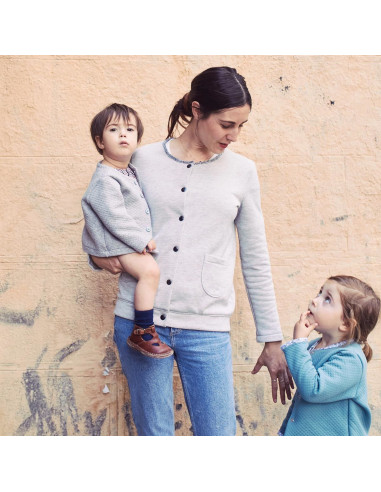 Modello di gilet Vic Mum - Ikatee