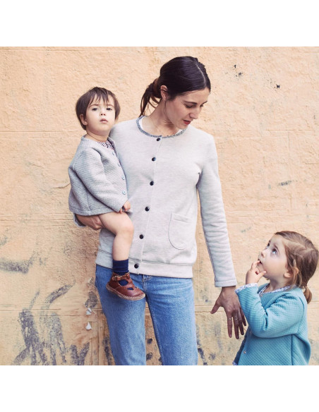 Modello di gilet Vic Mum - Ikatee