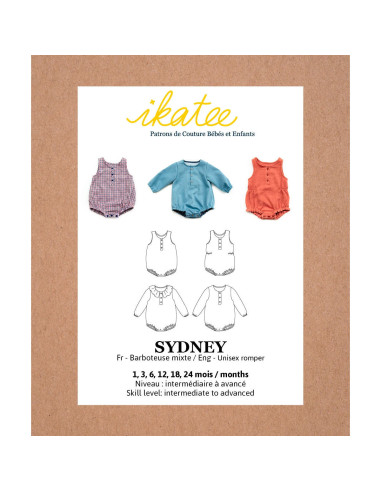 Modello di tutina Sydney - Ikatee