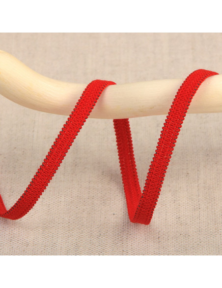 Elastico morbido 5 mm - Rosso