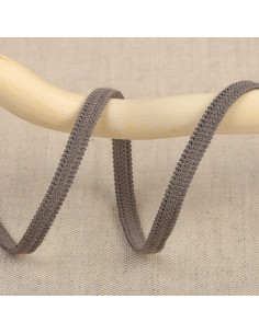 Elastico morbido 5 mm - Grigio scuro