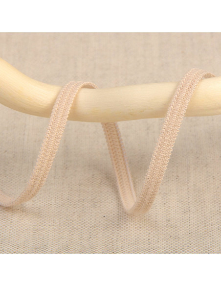Elastico morbido 5 mm - Beige