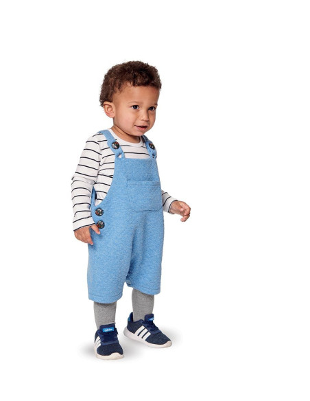 Modello di salopette e pantaloncini - Burda 9295