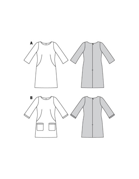 Modello di abito - Burda 6149