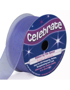 Nastro organza Celebrate lilla - 20 mm x 5 m