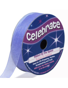 Nastro organza Celebrate lilla - 12 mm x 6 m