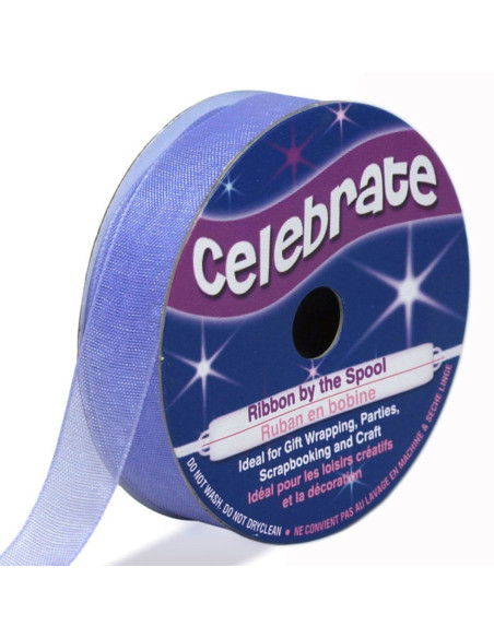 Nastro organza Celebrate lilla - 12 mm x 6 m